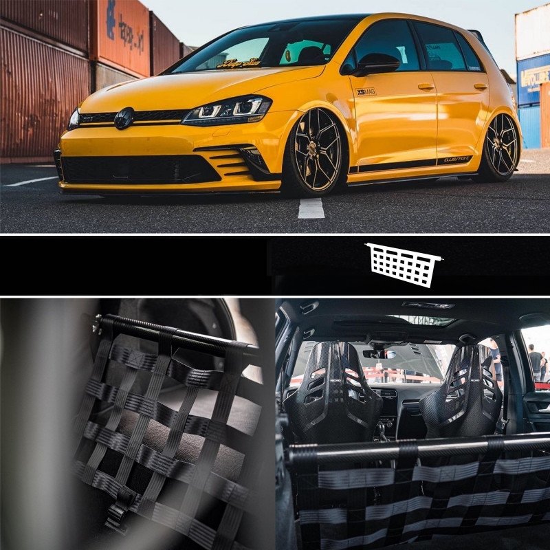 Clubsport Set - Strebe mit Netz für Golf 7 inkl. GTI